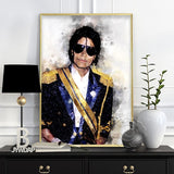 Michael Jackson Poster: Authentic and Iconic Design-ChandeliersDecor