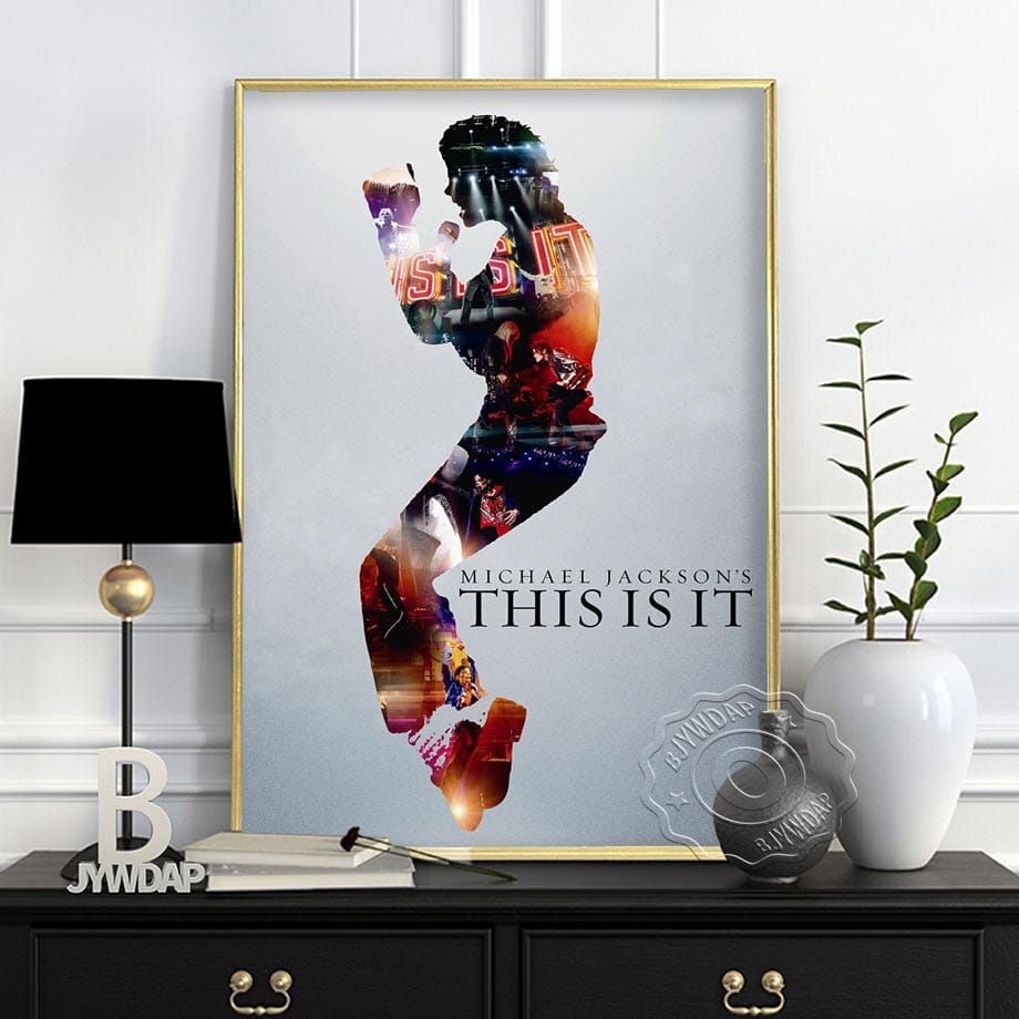 Michael Jackson Poster: Authentic and Iconic Design-ChandeliersDecor