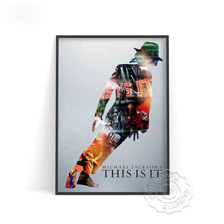 Michael Jackson Poster: Authentic and Iconic Design-ChandeliersDecor