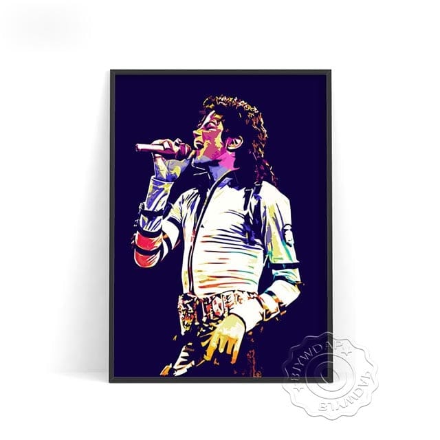 Michael Jackson Poster: Authentic and Iconic Design-ChandeliersDecor