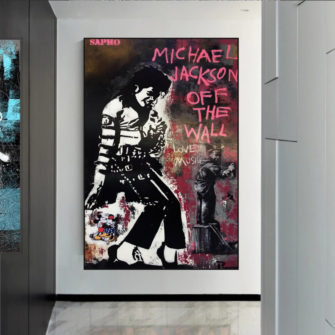 Michael Jackson Poster: Genuine Michael Jackson Merchandise-ChandeliersDecor