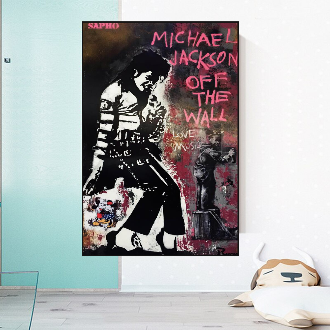 Michael Jackson Poster: Genuine Michael Jackson Merchandise-ChandeliersDecor