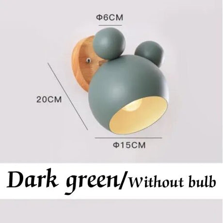 Mickey Wall Light for Kids Room-ChandeliersDecor