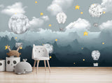 Midnight Dreams Wallpaper Mural - Transform Your Space-ChandeliersDecor