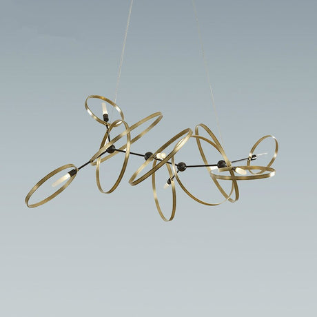 Minimalism Rings Chandelier – Exquisite Design & Style-ChandeliersDecor