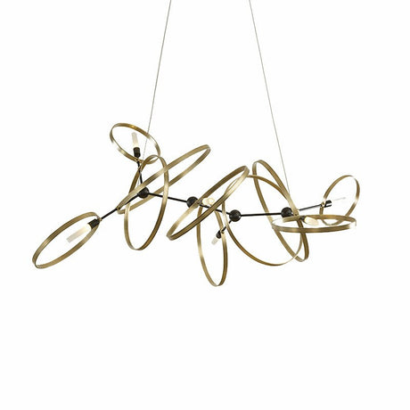 Minimalism Rings Chandelier – Exquisite Design & Style-ChandeliersDecor