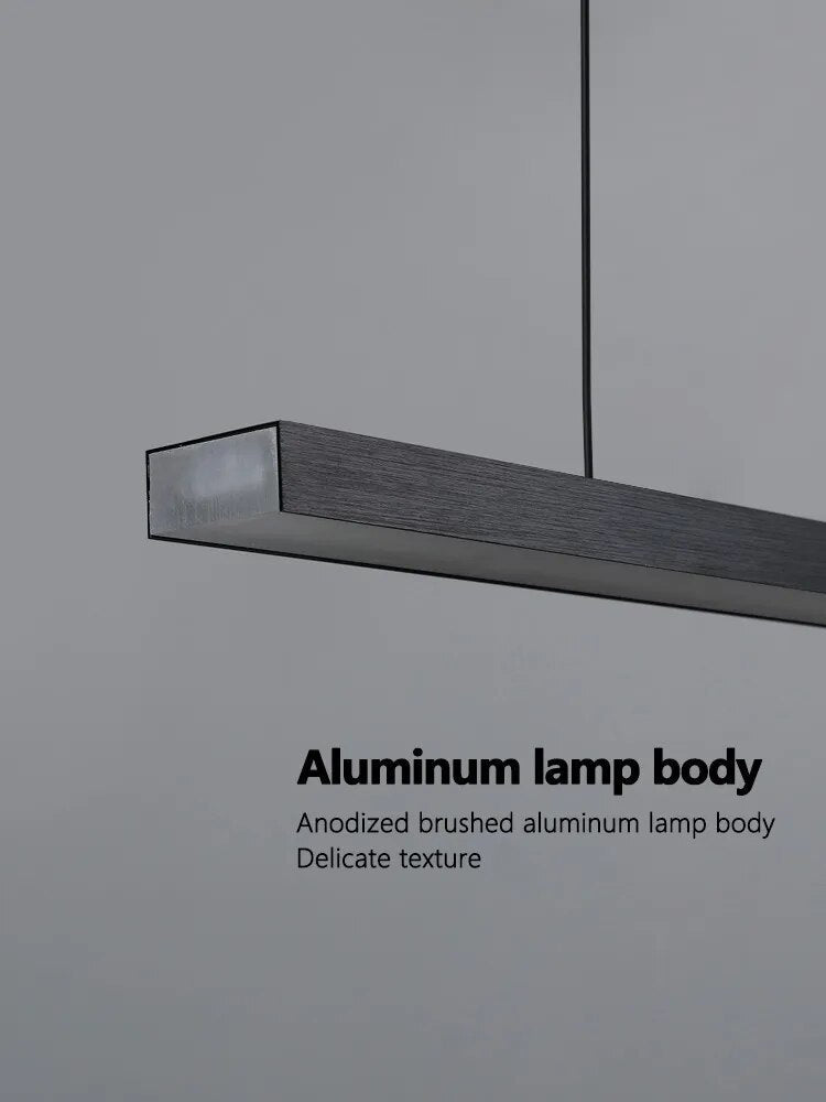 Minimalist Aluminium LED Bar Light-ChandeliersDecor