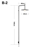 Minimalist Long Pole Wall Lamp: Trendy Lighting Solution-ChandeliersDecor