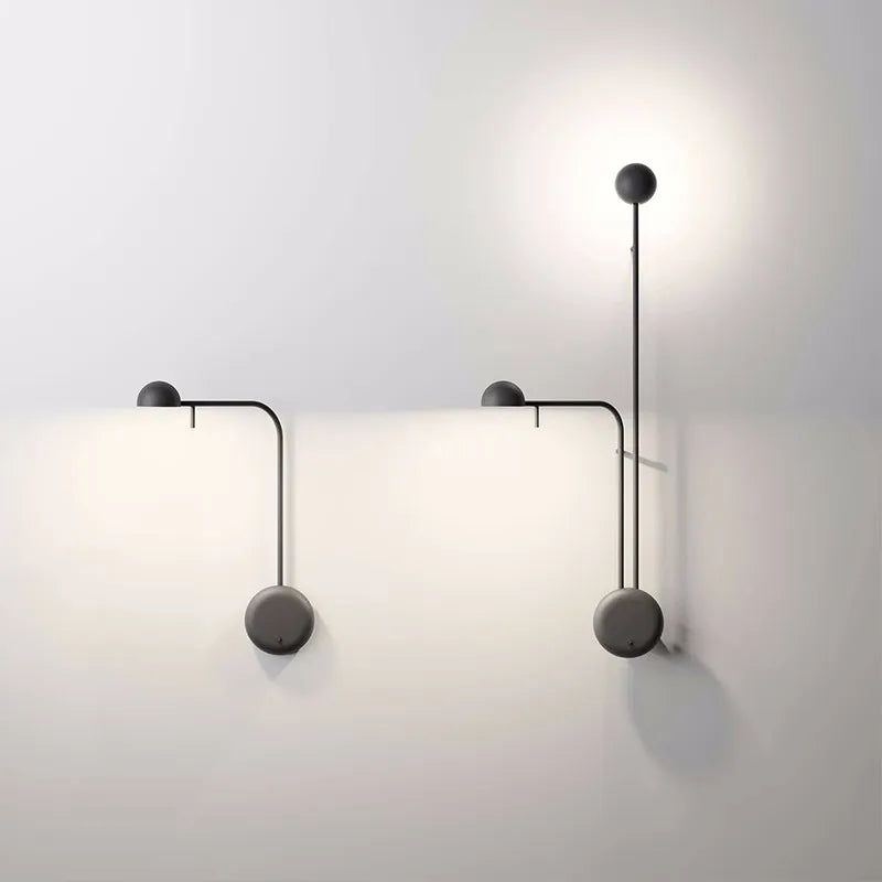 Minimalistic Pin Wall Light - Elegant Lighting Decor-ChandeliersDecor