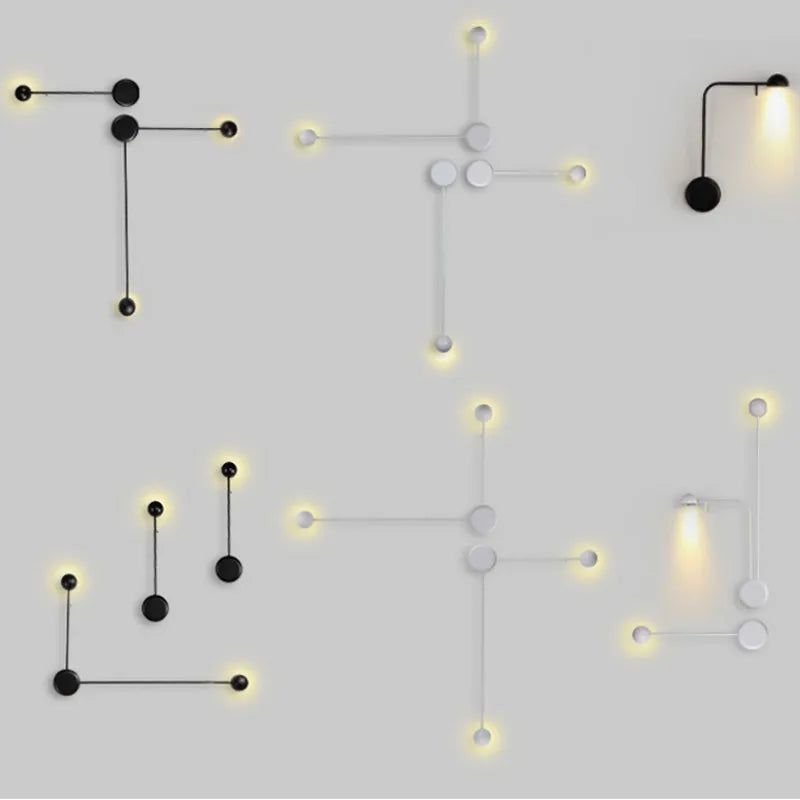 Minimalistic Pin Wall Light - Elegant Lighting Decor-ChandeliersDecor