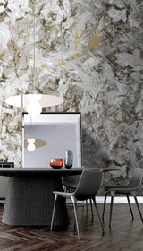 Mix Marble Sponge Wallpaper Mural-ChandeliersDecor.com