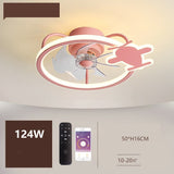 Modern Aircraft Ceiling Fan - Airplane Light with Fan-ChandeliersDecor