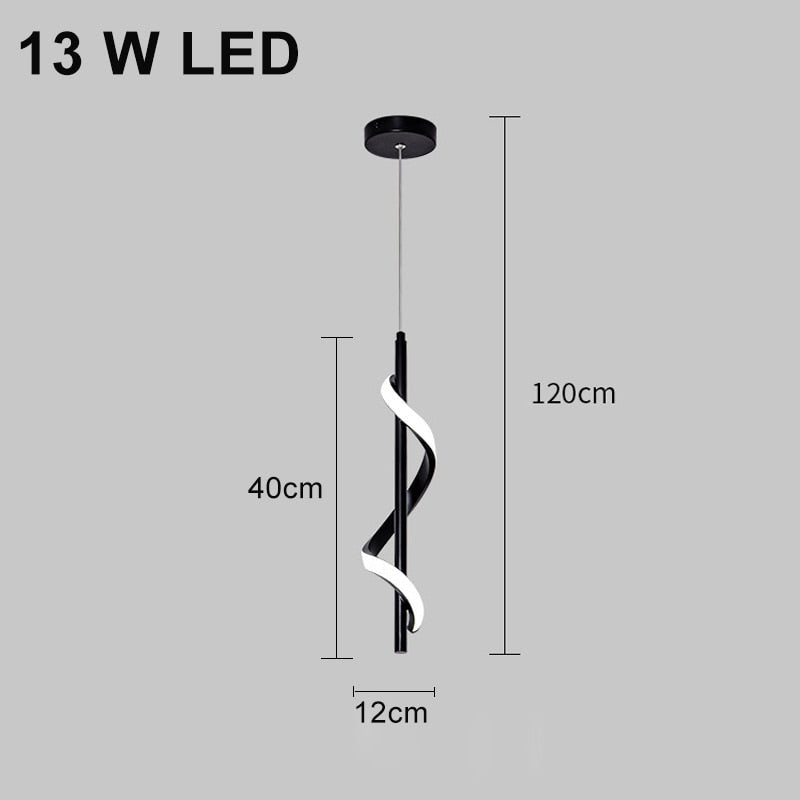 Modern LED Pendant Lamp - Dining Kitchen Bedroom-ChandeliersDecor