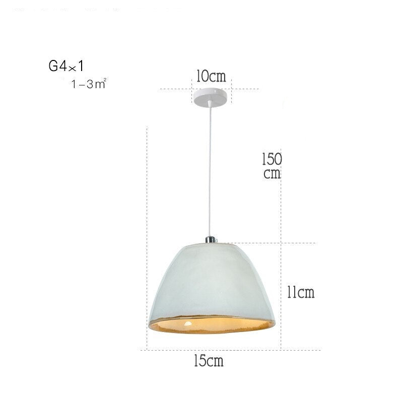 Modern Tea Cup Teapot Crockery Ceramic Led Pendant Lights-ChandeliersDecor