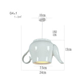 Modern Tea Cup Teapot Crockery Ceramic Led Pendant Lights-ChandeliersDecor