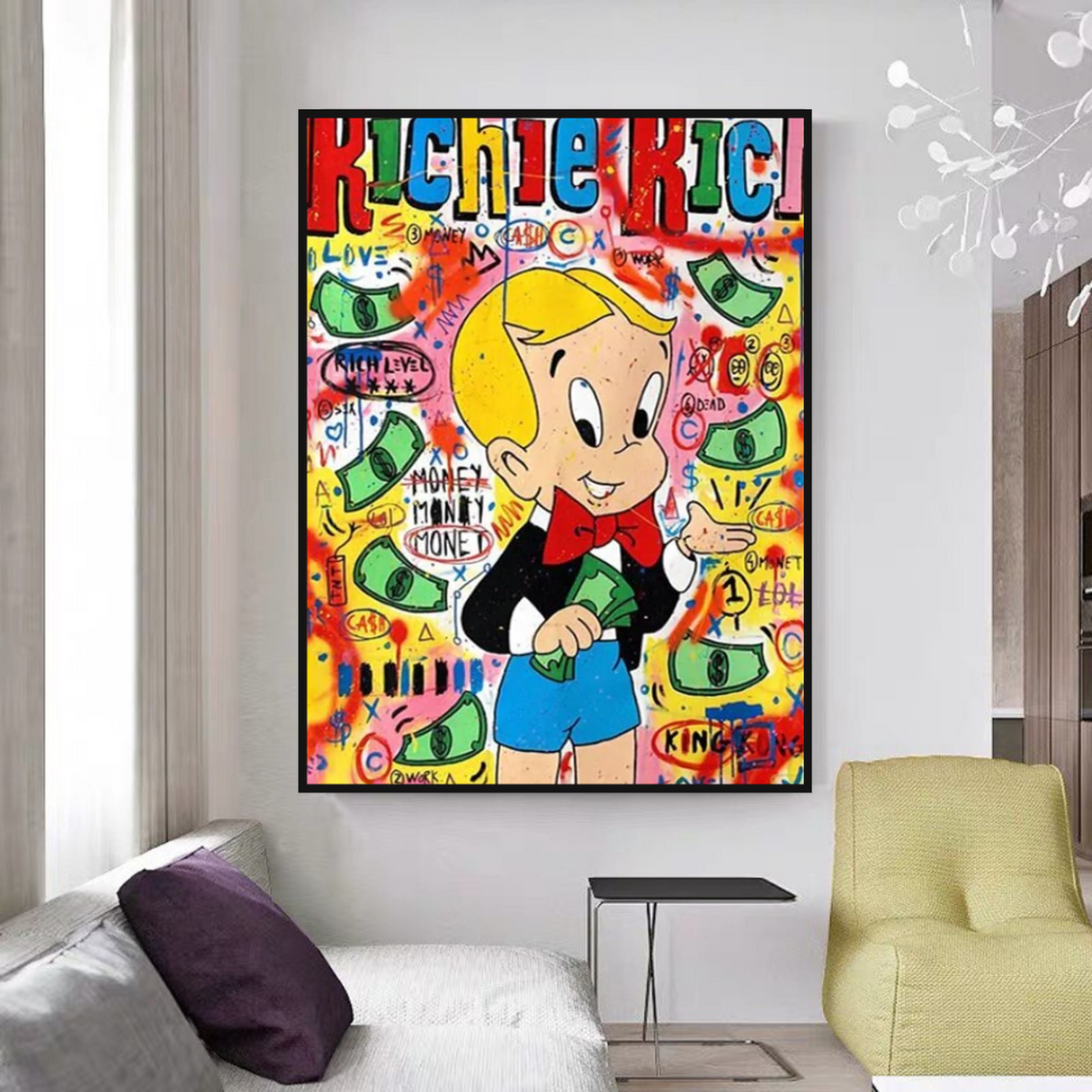 Money Boy: Richie Rich Poster - Ultimate Symbol of Wealth