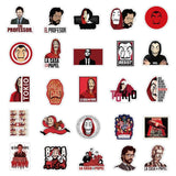 Money Heist Stickers Pack: Ideal for Fans-ChandeliersDecor