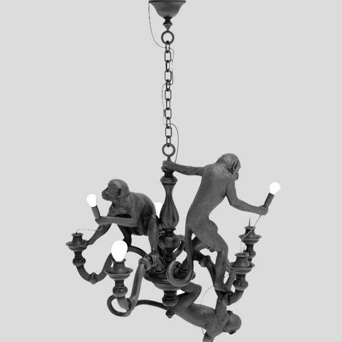 Monkeys Chandelier Luxurious Ceiling Lamp-ChandeliersDecor