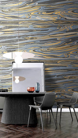 Mountain Effect Wallpaper Mural-ChandeliersDecor.com