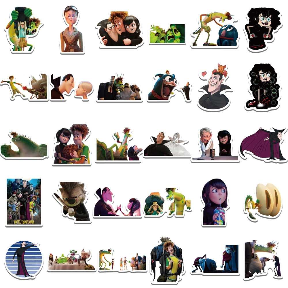 Movie Hotel Transylvania Stickers Pack-ChandeliersDecor