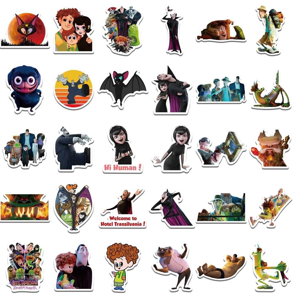 Movie Hotel Transylvania Stickers Pack-ChandeliersDecor