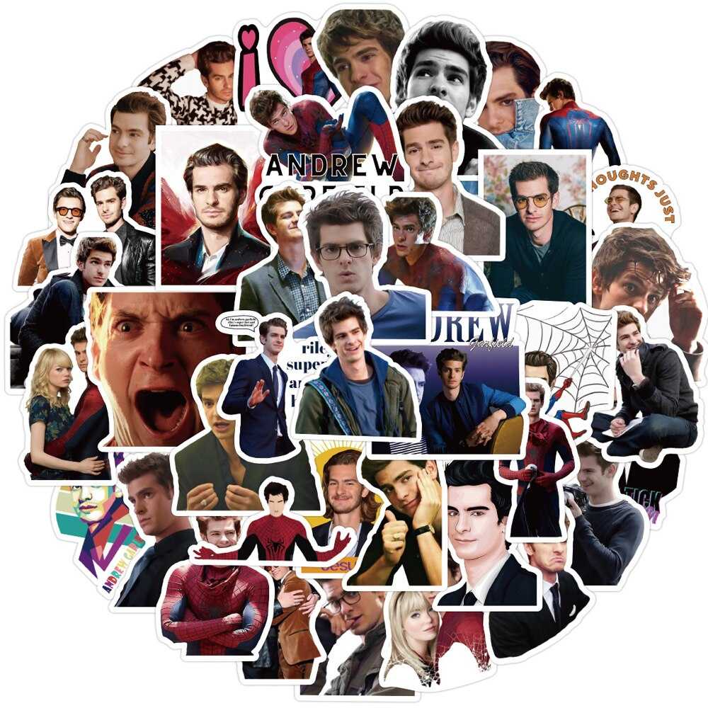 Movie Star Andrew Garfield Stickers Pack-ChandeliersDecor