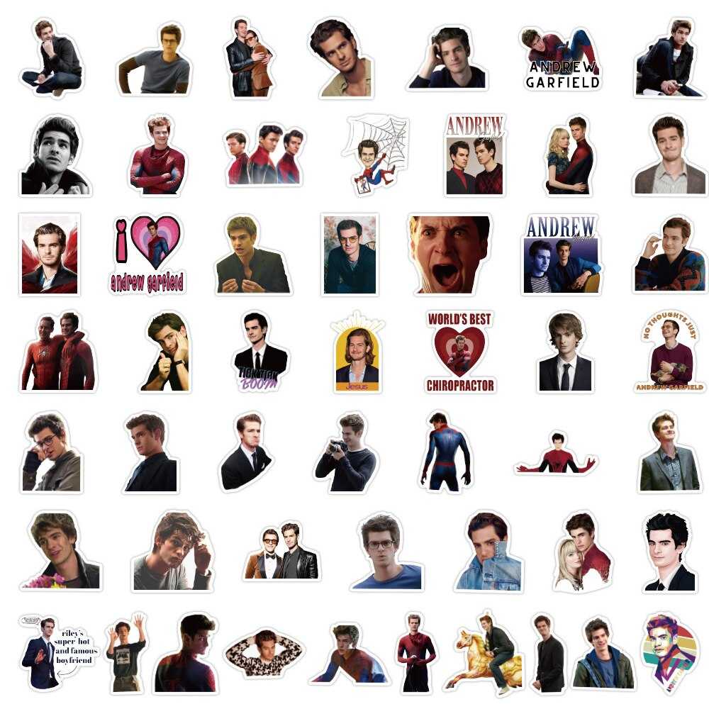 Movie Star Andrew Garfield Stickers Pack-ChandeliersDecor