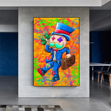 Mr Monopoly Goat Poster - High-Quality Print-ChandeliersDecor