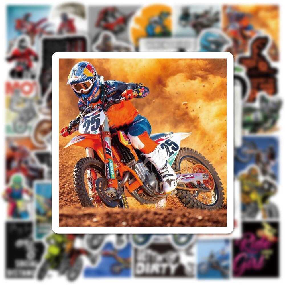 MTB Mountain Motorcycle Stickers Pack-ChandeliersDecor