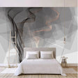 Mystic Aura: Smoke Line Wallpaper-ChandeliersDecor