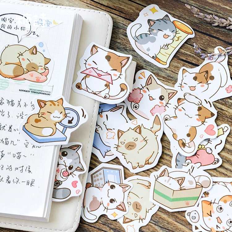 Naughty Cats Sticker Pack-ChandeliersDecor