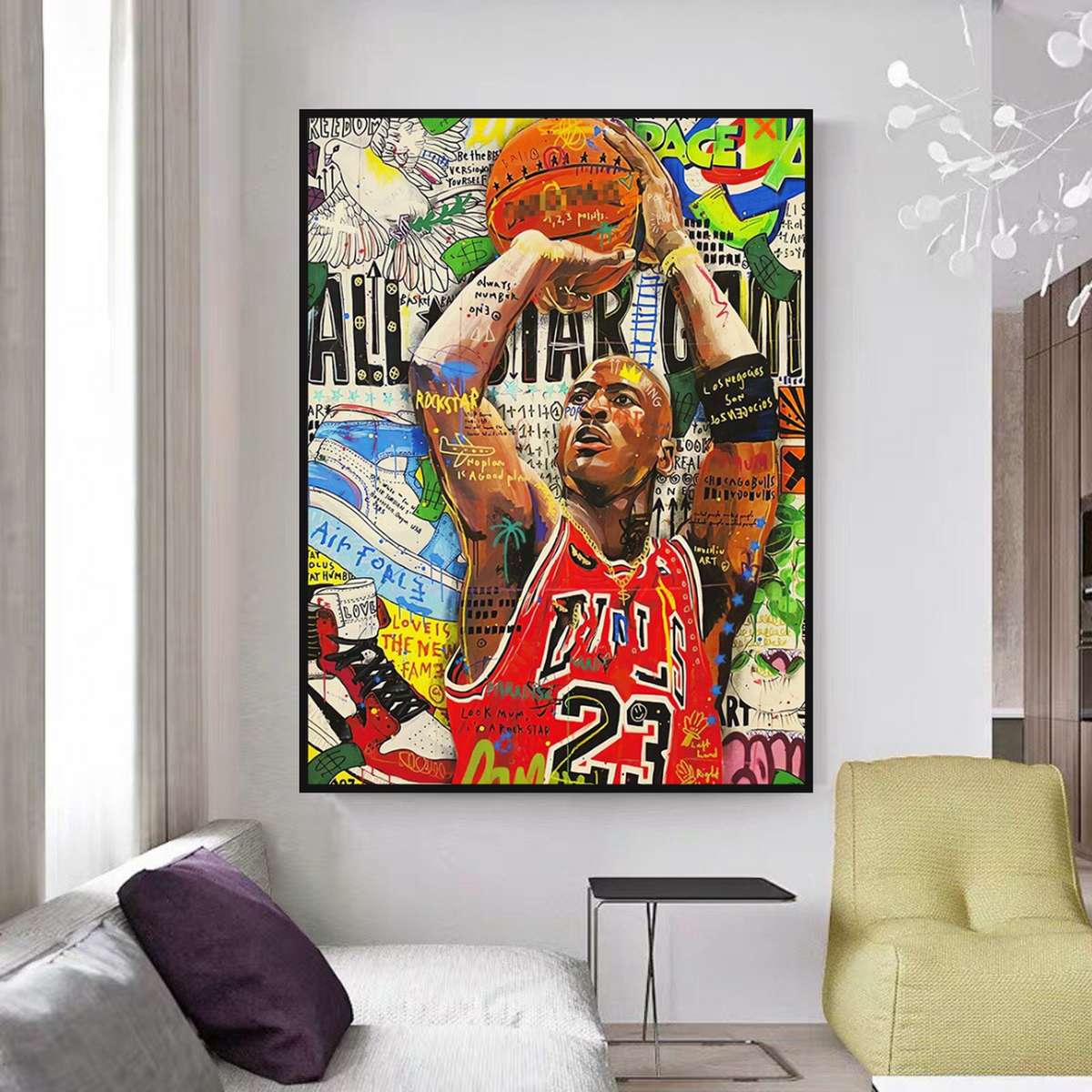 NBA All Star Jordan Art: A Must-Have for Fans