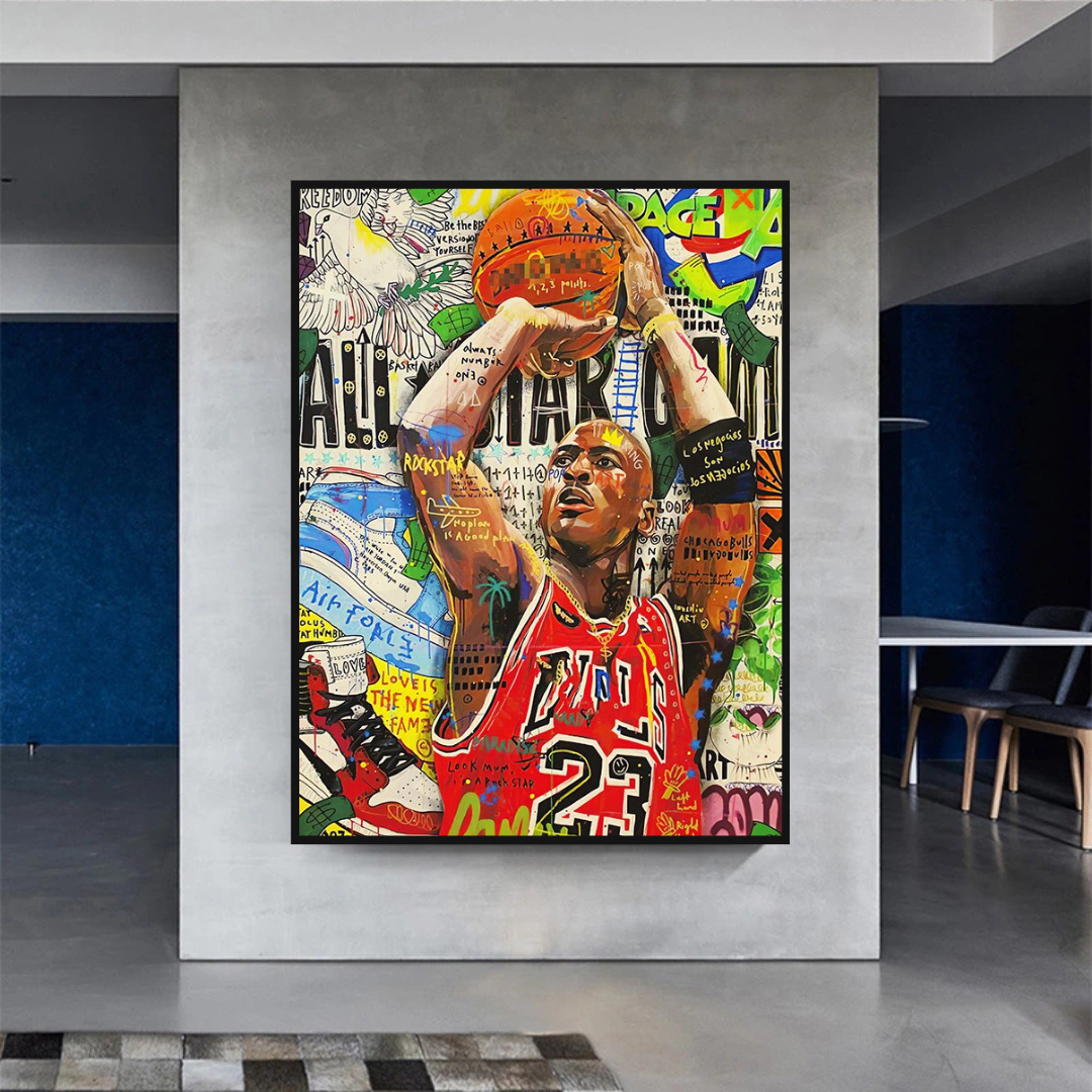NBA All Star Jordan Art: A Must-Have for Fans-ChandeliersDecor