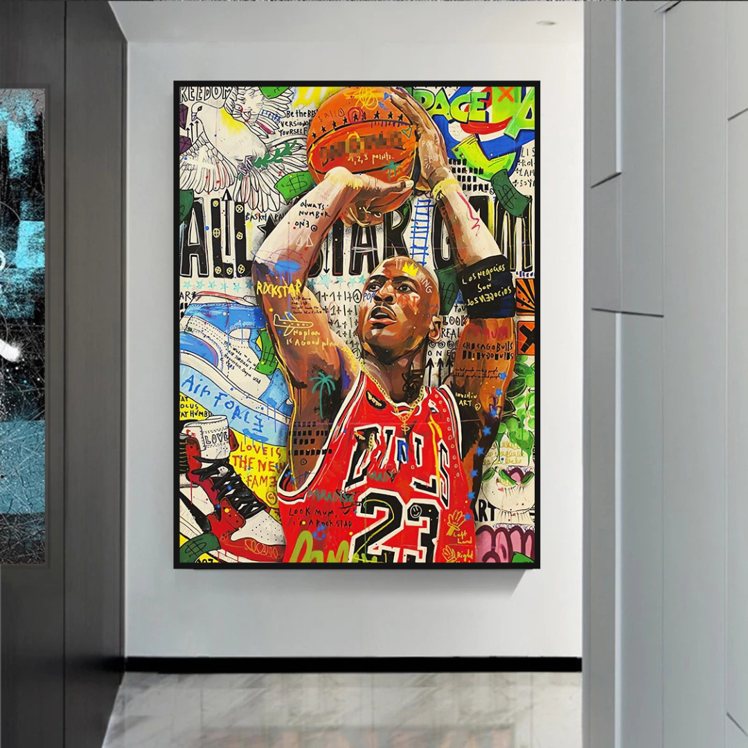 NBA All Star Jordan Art: A Must-Have for Fans-ChandeliersDecor