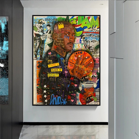 NBA All Star Jordan Art: Exclusive Athlete's Legacy-ChandeliersDecor