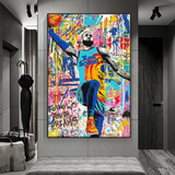 NBA All Star Jordan Canvas - Authentic & High-Quality-ChandeliersDecor