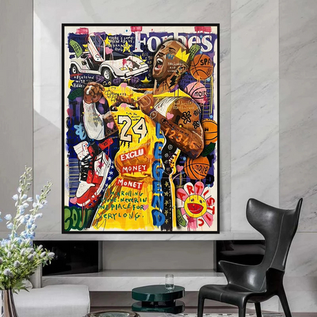 NBA All Star Jordan Poster: Top-Quality Collectible Art-ChandeliersDecor