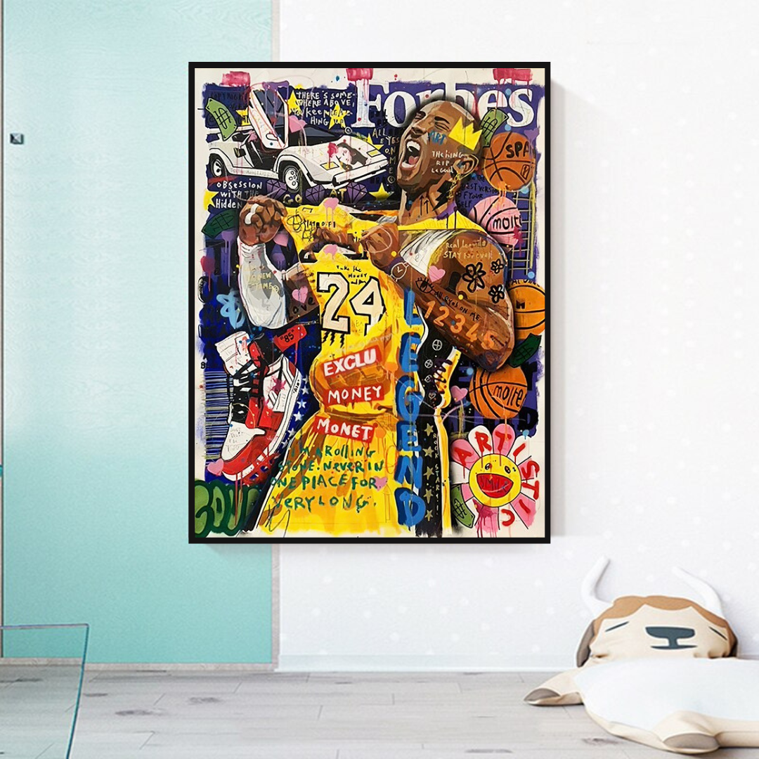 NBA All Star Jordan Poster: Top-Quality Collectible Art-ChandeliersDecor