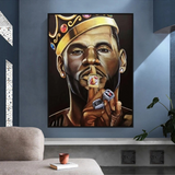 NBA LeBron James Poster: Get a Stunning Collectible!-ChandeliersDecor