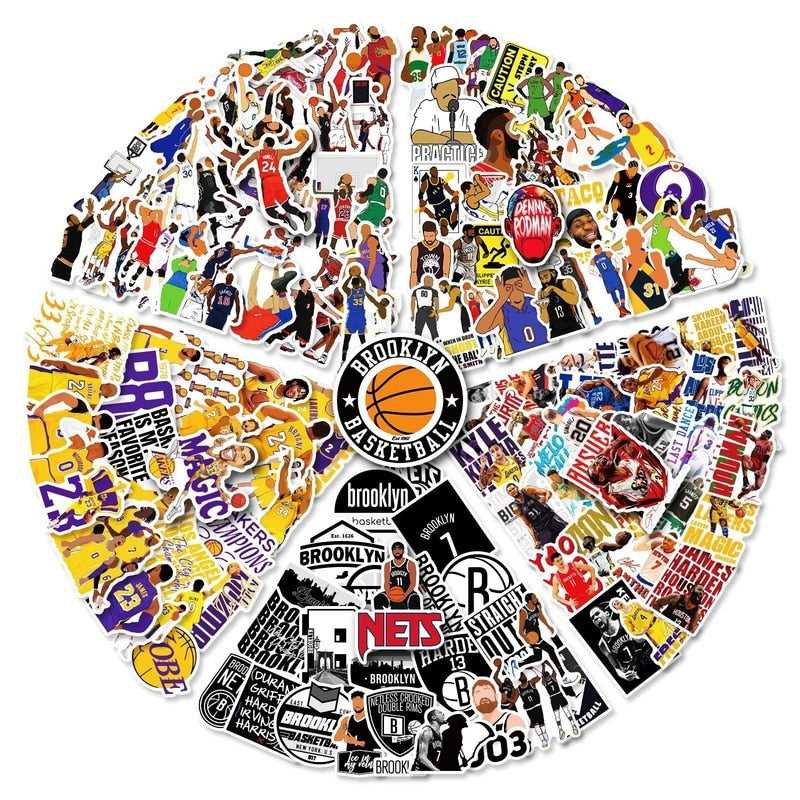 NBA Star Collection Stickers Pack-ChandeliersDecor