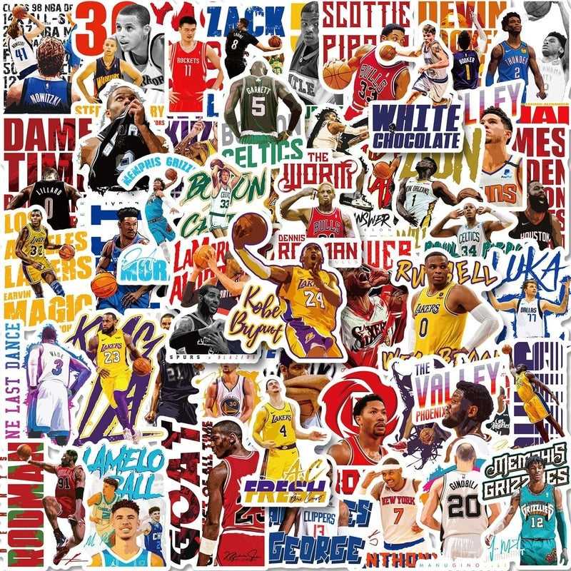 NBA Star Collection Stickers Pack-ChandeliersDecor