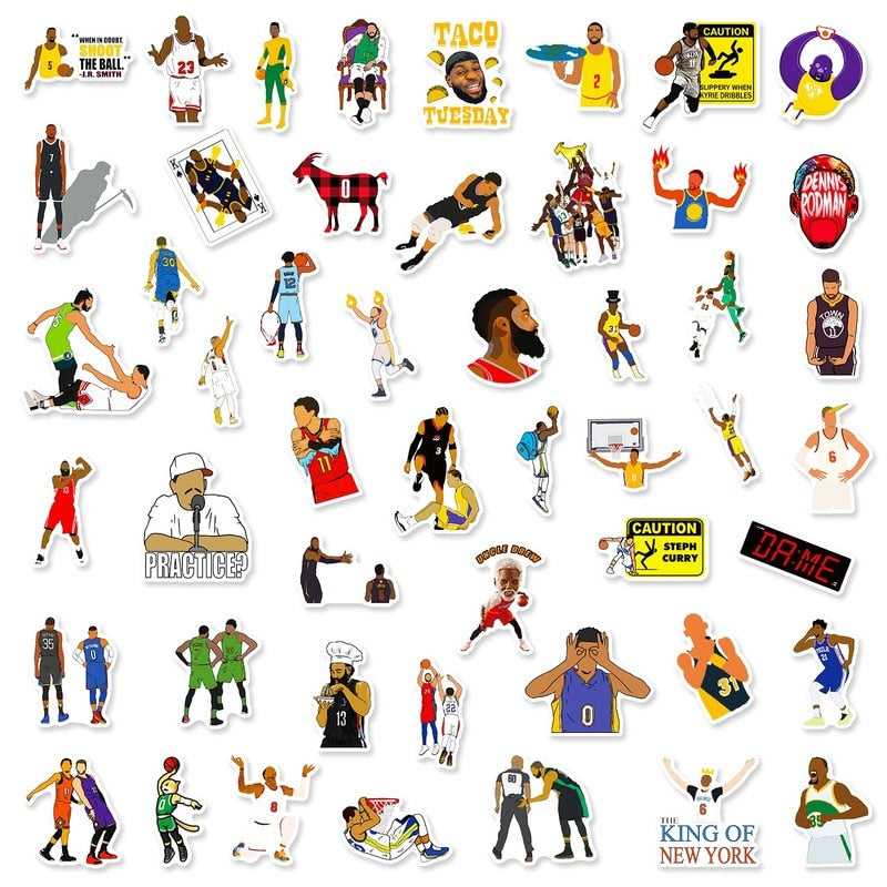 NBA Star Collection Stickers Pack-ChandeliersDecor