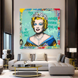 Never Never Giveup Marilyn Poster - Embolden Your Courage