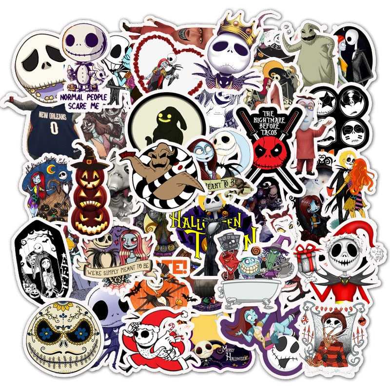 Nightmare Before Christmas Stickers Pack-ChandeliersDecor