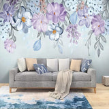 Nordic Flower Wallpaper for Home Wall Decor-ChandeliersDecor.com
