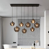 Nordic Glass LED Pendant Lights: Stylish Illumination-ChandeliersDecor