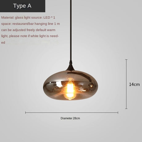 Nordic Glass LED Pendant Lights: Stylish Illumination-ChandeliersDecor