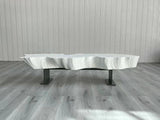 Nordic Modern Minimalist Glass Fiber-Reinforced Plastic Coffee Table-ChandeliersDecor