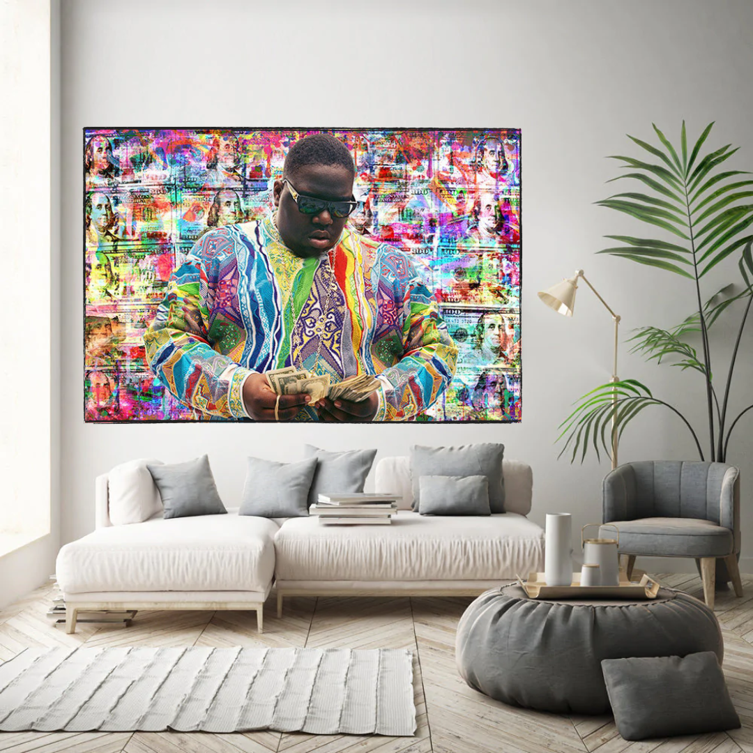 Notorious BIG - Biggie Smalls Poster: Iconic Hip Hop Art-ChandeliersDecor