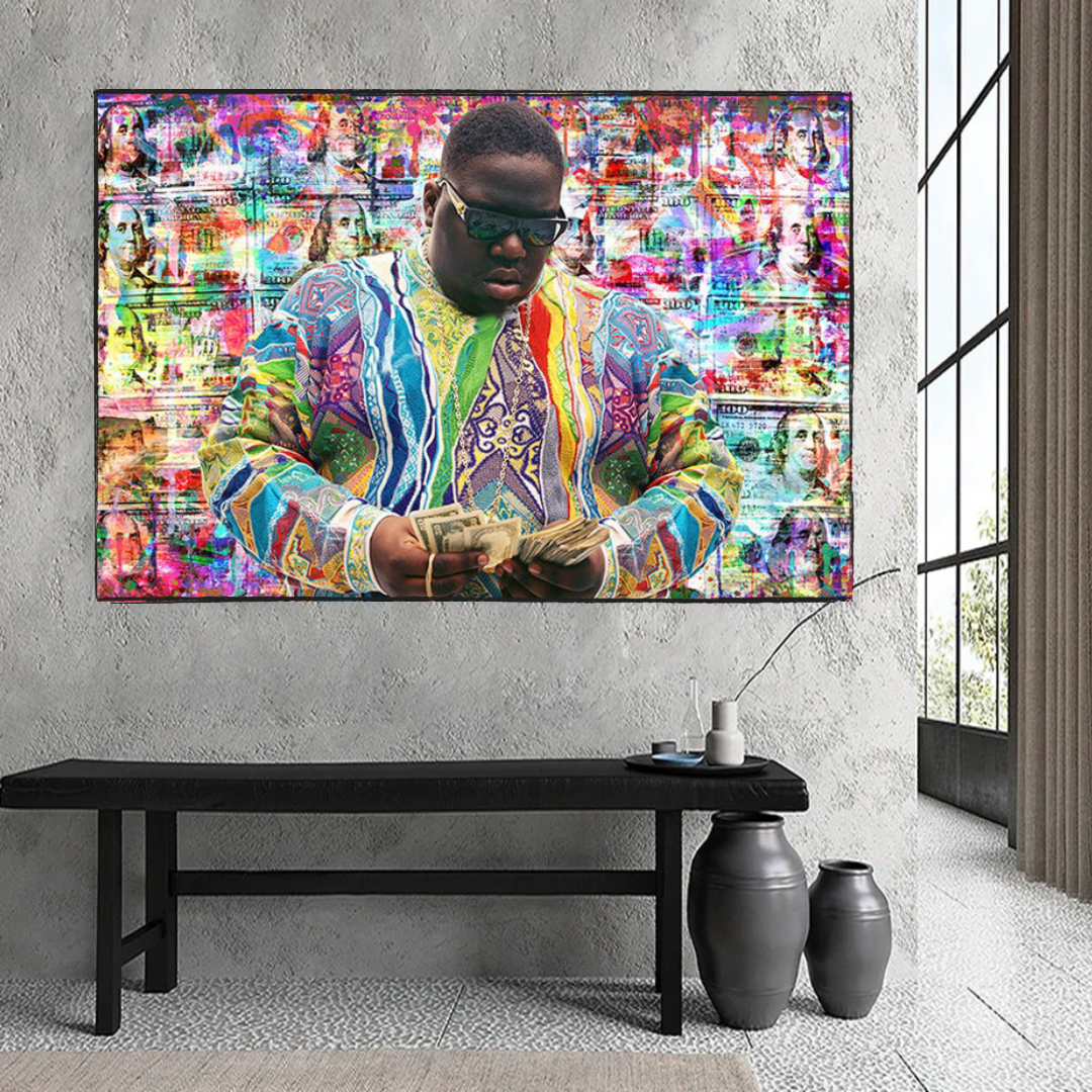 Notorious BIG - Biggie Smalls Poster: Iconic Hip Hop Art-ChandeliersDecor